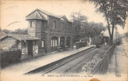 95-SOISY SOUS MONTMORENCY-LA GARE-LOCOMTIVE-N 6010-A/0007 - Soisy-sous-Montmorency