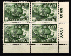 Österreich 1022 Postfrisch Viererblock #IH859 - Other & Unclassified