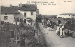 71-CLUNY-CORTEGE DU MILLENAIRE 1910-N 6010-B/0103 - Cluny