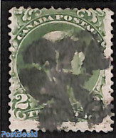 Canada 1868 2c, Used, Used Stamps - Oblitérés
