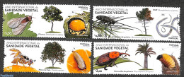 Portugal 2020 Int. Year Of Plant Health 4v, Mint NH, Nature - Flowers & Plants - Insects - Trees & Forests - Nuovi