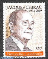 New Caledonia 2020 Jacques Chirac 1v, Mint NH, History - French Presidents - Politicians - Ungebraucht