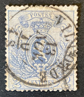 OBP 24A - DC VILVORDE - 1866-1867 Piccolo Leone