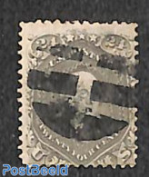 United States Of America 1861 24c, Grey, Used, Used Stamps - Gebraucht