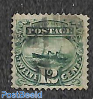 United States Of America 1869 12c, Used, Stamp Out Of Set, Used Stamps, Transport - Ships And Boats - Gebraucht