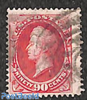 United States Of America 1870 90c, Used, Stamp Out Of Set, Used Stamps - Gebraucht