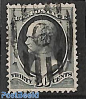 United States Of America 1870 30c Grey-black, Used, Stamp Out Of Set, Used Or CTO - Used Stamps