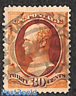 United States Of America 1887 30c, Used, Stamp Out Of Set, Used Stamps - Gebraucht