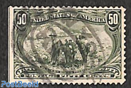 United States Of America 1898 50c, Used, Stamp Out Of Set, Used Stamps, Science - Mining - Usados