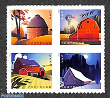 United States Of America 2021 Barns 4v S-a, Mint NH - Nuevos