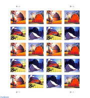 United States Of America 2021 Barns M/s (with 5 Sets), Mint NH - Nuevos