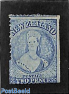 New Zealand 1864 2d, WM Star, Unused, Unused (hinged) - Unused Stamps