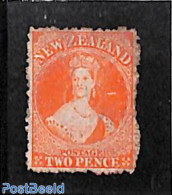 New Zealand 1871 2d, Unused Without Gum, WM Star, Unused (hinged) - Nuevos