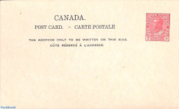 Canada 1915 Postcard 2c, Unused Postal Stationary - Lettres & Documents