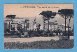 1139 SPAIN ESPAÑA  SANTANDER VISTA PARCIAL DEL SARDINERO RARE POSTCARD - Cantabrië (Santander)