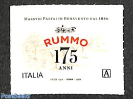 Italy 2021 175 Years Pasta Maker Rummo 1v S-a, Mint NH, Health - Food & Drink - Altri & Non Classificati