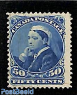 Canada 1893 50c Blue, Used, Used Stamps - Usados