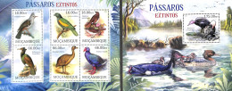 Mozambique 2012 Extinct Birds 2 S/s, Mint NH, Nature - Birds - Mozambique