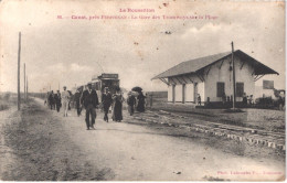 FR66 CANET - Labouche 86 - Près Perpignan - La Gare Des Tramways Sur La Plage - Animée - Belle - Canet Plage