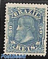 Brazil 1884 50R, Blue, Stamp Out Of Set, Unused (hinged) - Ungebraucht