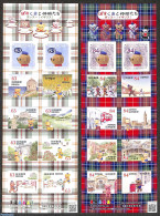 Japan 2021 Post Bear Greetings 20v S-a (2 M/s), Mint NH, Various - Teddy Bears - Unused Stamps