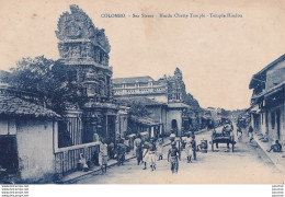 Z8- CEYLAN - CEYLON -COLOMBO TEMPLE INDOU  - ( ANIMEE - 2 SCANS ) - Sri Lanka (Ceylon)