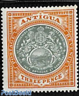 Antigua & Barbuda 1903 3d, WM Crown-CC, Stamp Out Of Set, Unused (hinged) - Antigua Und Barbuda (1981-...)