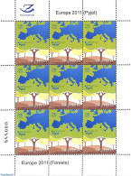 Albania 2011 Europa, Forests M/s, Mint NH, History - Nature - Various - Europa (cept) - Trees & Forests - Maps - Rotary, Lions Club