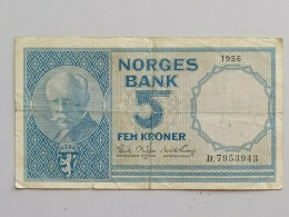 Norway 5 Kroner 1956 - Noorwegen