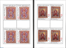 Czech Republic 2003 Carpets 2 M/s, Mint NH, Various - Textiles - Otros & Sin Clasificación