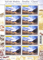 Andorra, French Post 2014 World Heritage M/s, Mint NH, History - World Heritage - Neufs