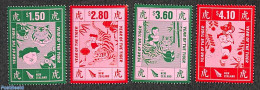 New Zealand 2022 Year Of The Tiger 4v, Mint NH, Various - New Year - Ongebruikt