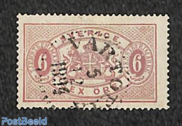 Sweden 1881 6o, On Service, Perf. 13, Redlila, Used, Used Stamps - Altri & Non Classificati