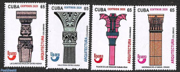 Cuba 2020 UPAEP, Architecture 4v, Mint NH, U.P.A.E. - Nuovi