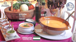 Spain 2022 Gastronomy S/s, Mint NH, Health - Food & Drink - Unused Stamps