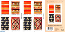 United States Of America 2005 Rio Grande Blankets Booklet S-a, Mint NH, Various - Textiles - Unused Stamps