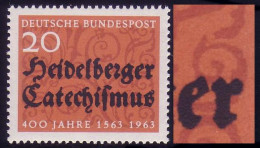 396I Katechismus Mit PLF I Gebrochenes Ornament über Er, Feld 32, ** Postfrisch - Variétés Et Curiosités