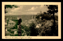 LUXEMBOURG - CLERVAUX - LE CHATEAU, L'EGLISE ET L'ABBAYE - Clervaux