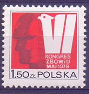 Poland 1979 Mi 2626 Fi 2480 MNH  (ZE4 PLD2626) - Militaria