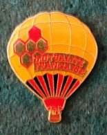 DÉTAILS - PIN'S " MUTUALITÉ FRANÇAISE " MONTGOLFIÈRE_DP195 - Montgolfières