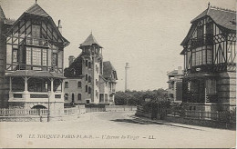 X112936 PAS DE CALAIS LE TOUQUET PARIS PLAGE L' AVENUE DU VERGER - Le Touquet