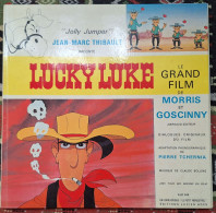 DISQUE 33T - LE GRAND FILM LUCKY LUKE 1971 - MORRIS Et GOSCINNY - P.TCHERNIA - "JOLLY JUMPER" J.M. THIBAULT - PLAQUETTE - Musica Di Film