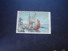 Original Old Card Chromo Liebig S 209 Barque - Liebig