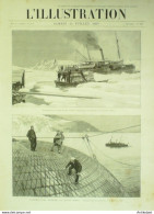 L'illustration 1897 N°2839 Danemark Gjentofte Pôle Nord Convoi Andrée Tarbes (65) - 1850 - 1899