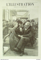L'illustration 1896 N°2807 Couzon (03) Roanne (42) Lyon-Vaise (69) Châlon/Saône (71) Dieppe (76) - 1850 - 1899