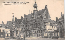 60 NOYON L HOTEL DE VILLE - Noyon