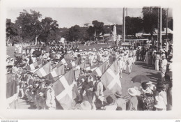 MARTINIQUE FORT DE FRANCE DEFILE MARINS CIRCA 1950 - Boats