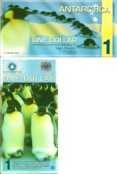 ANTARCTICA - 14.12.2011 - 1 DOLLAR - POLYMER - POLIMERO - S / C - UNZ. - UNC. - Altri & Non Classificati