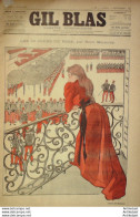 Gil Blas 1892 N°37 René MAIZEROY Marc CHANTAGNE FABRICE LEMON GABRIL VICAIRE  - Revues Anciennes - Avant 1900