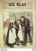 Gil Blas 1898 N°40 Paul ALEXIS Gaston PERDUCET PREJELAN CALDINE - Magazines - Before 1900